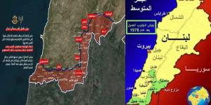 تغيير للجغرافيا، وخرق واضح للاتفاق .. ما حكاية الخريطة التي يروّجها الصهاينة في لبنان