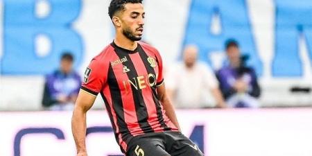 محمد عبدالمنعم يتغيب عن لقاء نيس أمام جلاسيكو رينجرز