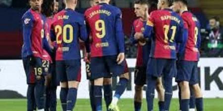 قائمة برشلونة لمباراة أتلتيكو مدريد في الليجا