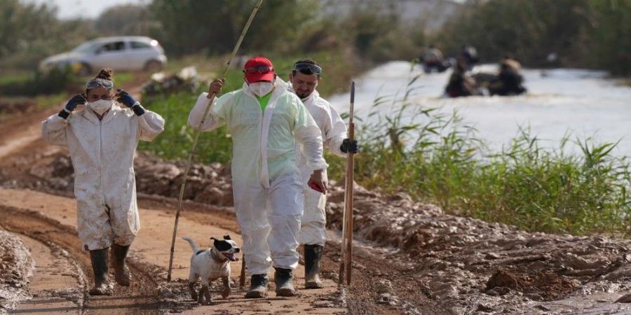 روائح كريهة وقلق من انتشار أمراض بعد فيضانات إسبانيا