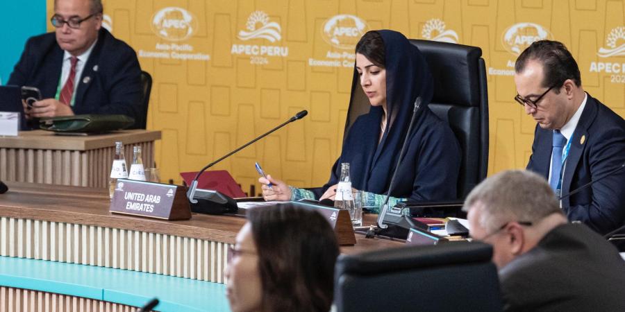 بالنيابة عن رئيس الدولة.. ريم الهاشمي تشارك في أسبوع أبيك APEC 2024