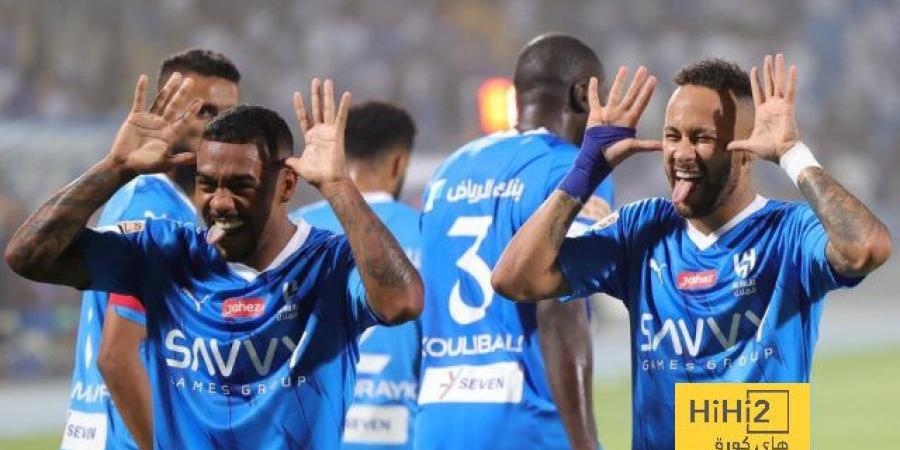 جميع غيابات الهلال والشباب قبل لقاء القمة