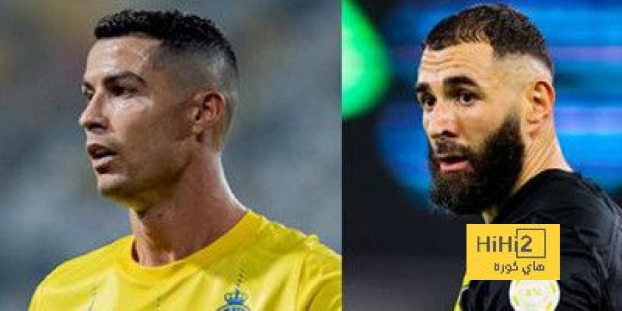 مباراة الاتحاد والنصر شهدت حدث فريد لرونالدو وبنزيمة