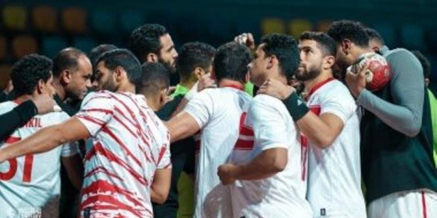 الزمالك يهزم أصحاب الجياد بدورى المحترفين كرة اليد