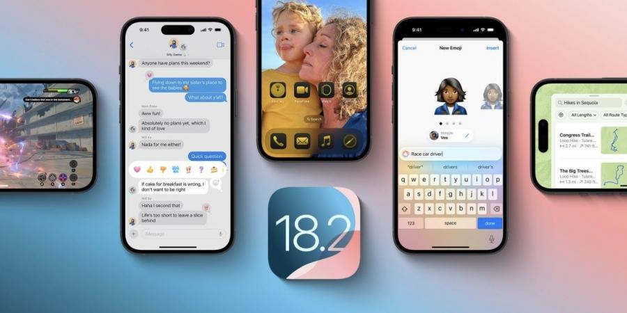 iOS 18.2.1 يصل قريبًا إلى مستخدمي آيفون