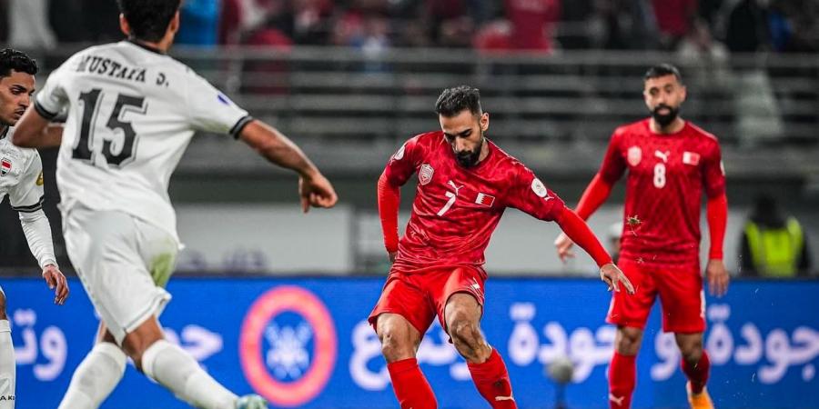 البحرين ينهى الشوط الأول بالتقدم بهدف أمام المنتخب العراقى